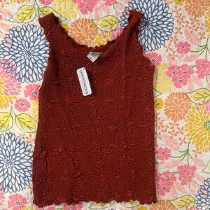 NWT extra small haystacks tank top